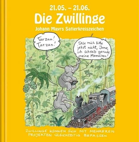 Beispielbild fr Johann Mayrs Satierkreiszeichen Zwillinge: Geschenkbuch Mini zum Verkauf von medimops