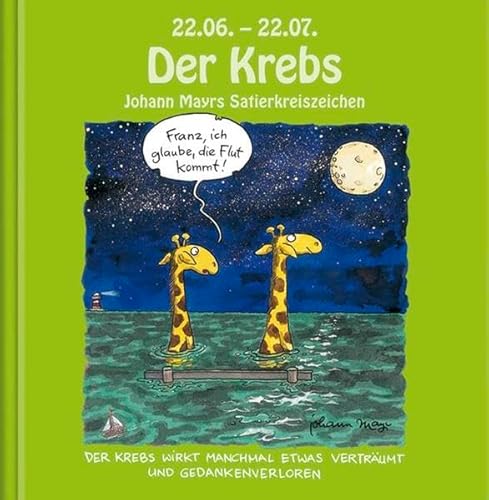 9783782752107: Johann Mayrs Satierkreiszeichen Krebs: Geschenkbuch Mini