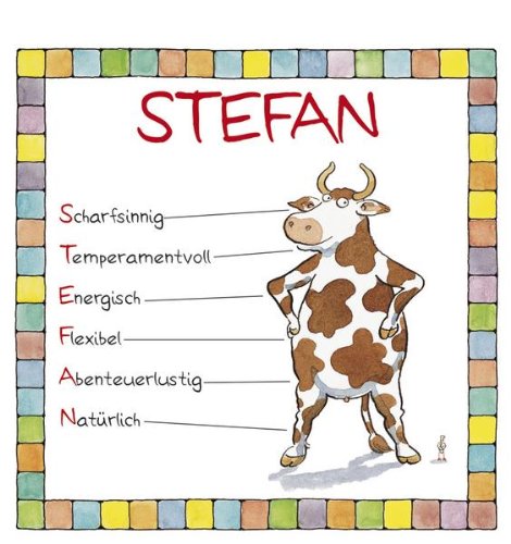 Stock image for Namenskalender "Stefan" for sale by medimops