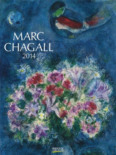 9783782781350: Marc Chagall 2014. Kunst Gallery Kalender