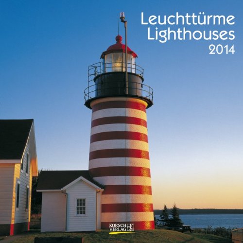 Leuchttürme/Lighthouses 2014 Broschürenkalender