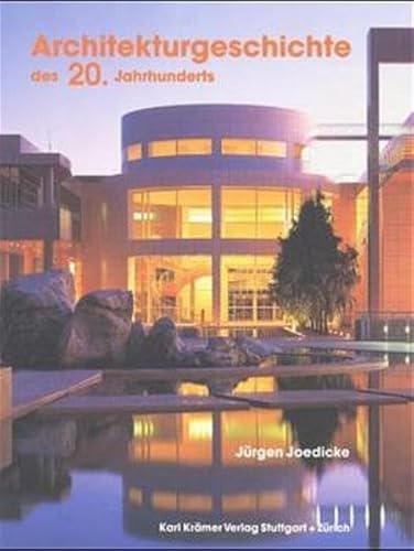 Imagen de archivo de Architekturgeschichte des 20. Jahrhunderts: Von 1950 bis zur Gegenwart (Archpaper--Edition Krmer) a la venta por VISURGIS Wilfried Henze