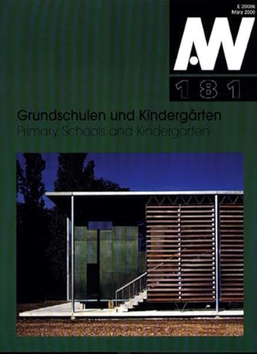 Beispielbild fr Architektur und Wettbewerbe, H.181 : Grundschulen und Kindergrten zum Verkauf von medimops
