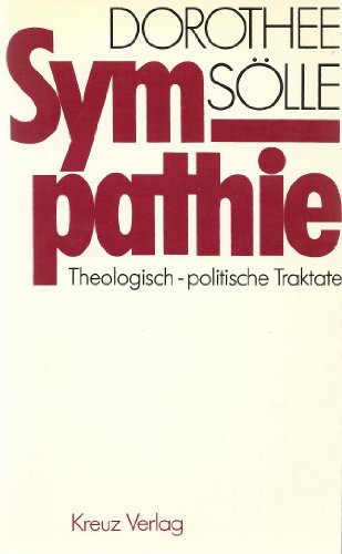 9783783105612: Sympathie: Theolog. -polit. Traktate (German Edition)