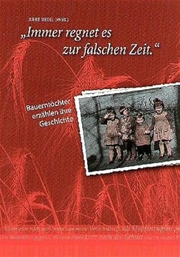 Stock image for Immer regnet es zur falschen Zeit for sale by Better World Books