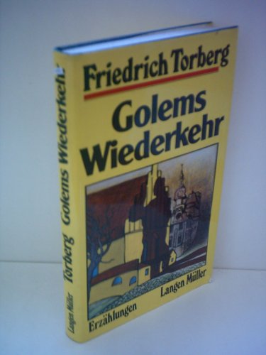 Beispielbild fr Golems Wiederkehr und andere Erzhlungen. ( Ges. Werke i. Einzelausgaben, VI) zum Verkauf von medimops