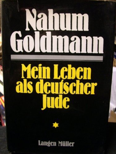 Beispielbild fr Mein Leben als deutscher Jude zum Verkauf von medimops