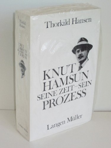 Imagen de archivo de Knut Hamsun. Seine Zeit - sein Prozess a la venta por medimops