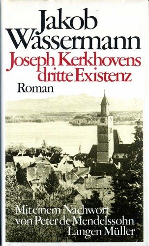 9783784419268: Joesph Kerkhovens dritte Existenz