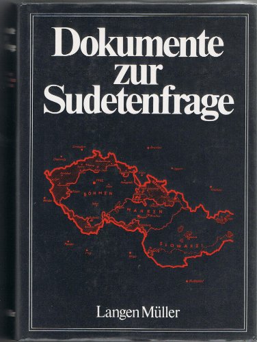Stock image for Dokumente zur Sudetenfrage for sale by medimops