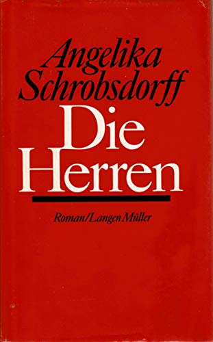 9783784420936: Die Herren: Roman