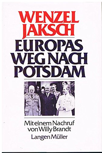 Beispielbild fr Europas Weg nach Potsdam zum Verkauf von medimops