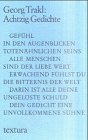 Beispielbild fr Achtzig Gedichte. Mit e. einf. Nachw. von Gunther Kleefeld / Textura 35 zum Verkauf von Oberle