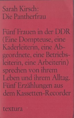 9783784605401: Die Pantherfrau. Fnf Erzhlungen aus dem Kassetten- Recorder