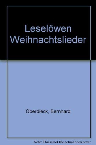 9783785520161: Leselwen-Weihnachtslieder