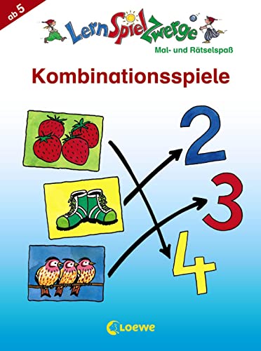 Kombinationsspiele. Mal- und RÃ¤tselblock (9783785544952) by Merle, Katrin