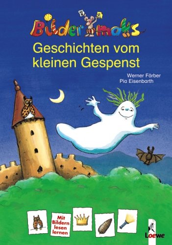 Stock image for Bildermaus-Geschichten vom kleinen Gespenst / Bilderdrache - Das kleine Burggespenst in der Schule (Wendebuch) for sale by medimops