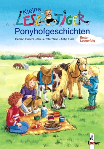 Beispielbild fr Kleine Lesetiger-Ponyhofgeschichten / Lesespatz - Zwei Ponys machen doppelt Spa (Wendebuch) zum Verkauf von medimops