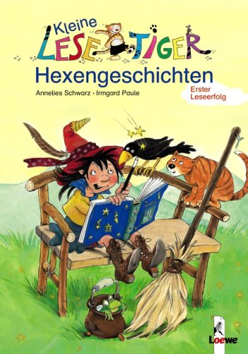 Stock image for Kleine Lesetiger-Hexengeschichten / Lesespatz - Wirbel in der Hexenschule (Wendebuch) for sale by medimops