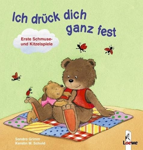 Stock image for Ich drck dich ganz fest (Pappbilderbuch) for sale by Gabis Bcherlager