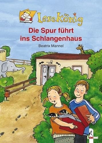 Beispielbild fr Leseknig. Die Spur fhrt ins Schlangenhaus zum Verkauf von medimops