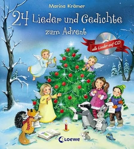 Imagen de archivo de 24 Lieder und Gedichte zum Advent (mit CD) a la venta por medimops