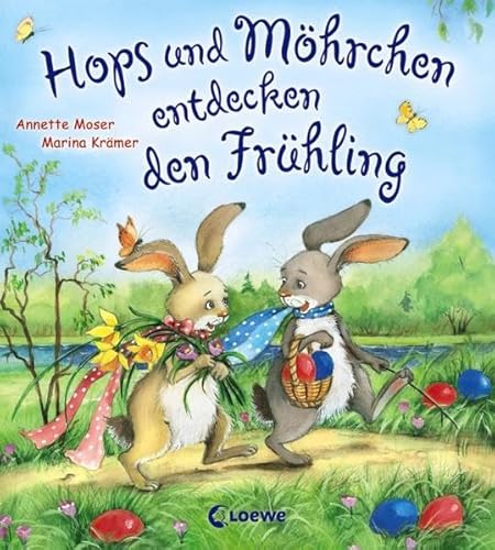 Beispielbild fr Hops und M hrchen entdecken den Frühling zum Verkauf von Half Price Books Inc.