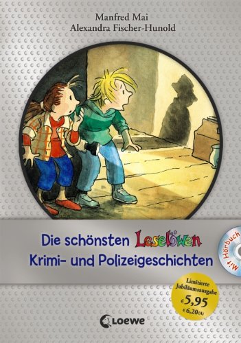 Stock image for Die schnsten Leselwen-Krimi- und Polizeigeschichten mit Hrbuch: Jubilumsausgabe for sale by medimops