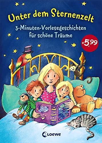 Beispielbild fr Unter dem Sternenzelt: 3-Minuten-Vorlesegeschichten für sch ne Träume zum Verkauf von WorldofBooks