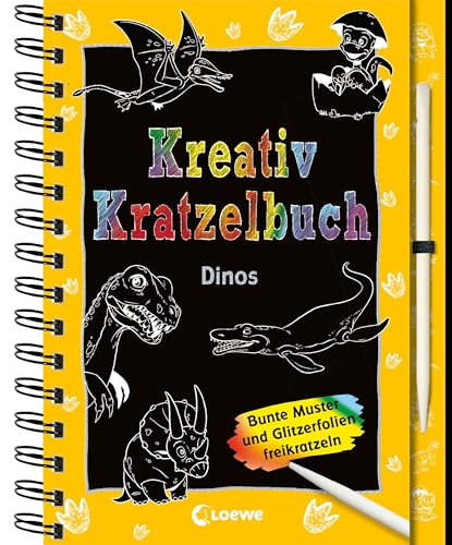 Stock image for Kreativ-Kratzelbuch: Dinos -Language: german for sale by GreatBookPrices