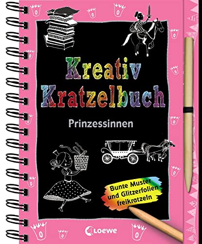 Imagen de archivo de Kreativ-Kratzelbuch: Prinzessinnen a la venta por medimops