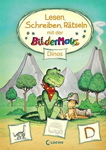 Beispielbild fr Lesen, Schreiben, Rtseln mit der Bildermaus: Dinos zum Verkauf von medimops