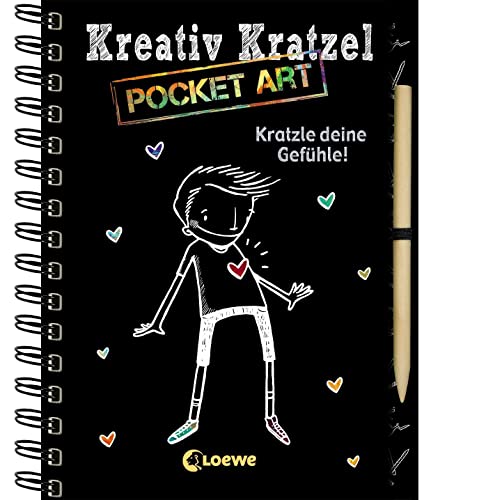 Stock image for Kreativ-Kratzel Pocket Art: Kratzle deine Gefhle! (Kreativ-Kratzelbuch) for sale by medimops