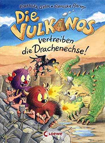Beispielbild fr Die Vulkanos vertreiben die Drachenechse! -Language: german zum Verkauf von GreatBookPrices