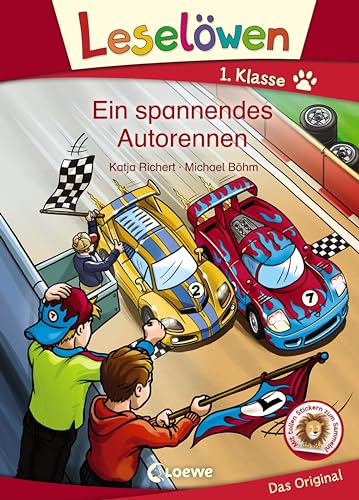 9783785585979: Leselwen 1. Klasse - Ein spannendes Autorennen