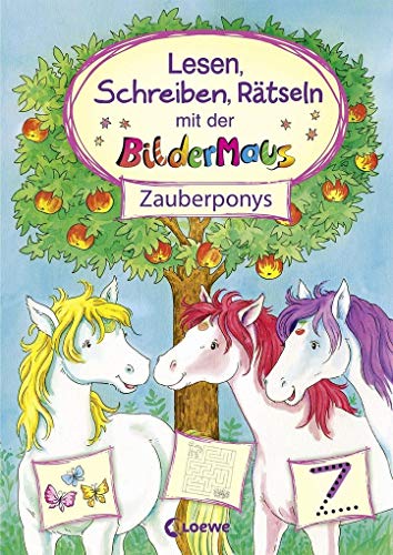 Stock image for Lesen, Schreiben, Rtseln mit der Bildermaus: Zauberponys for sale by medimops