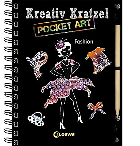 9783785586754: Kreativ-Kratzel Pocket Art: Fashion
