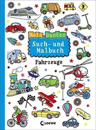 Beispielbild fr Mein buntes Such- und Malbuch: Fahrzeuge zum Verkauf von medimops