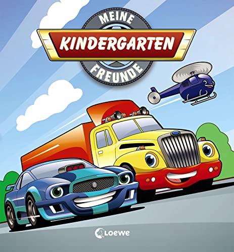 9783785587560: Meine Kindergarten-Freunde (Fahrzeuge): Erinnerungsbuch, Freundealbum fr Kinder ab 3 Jahre