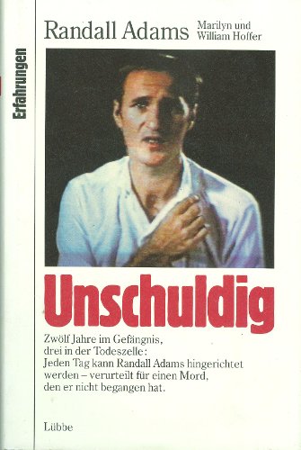 Stock image for Unschuldig for sale by Penn and Ink Used and Rare Books