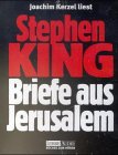 Briefe aus Jerusalem (gelesen von Joachim Kerzel)