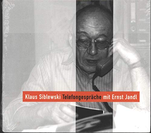 Beispielbild fr Telefongesprche mit Ernst Jandl, 1 Audio-CD zum Verkauf von medimops