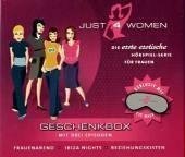 Stock image for Just4Women Geschenkbox - Folgen 01-03. 3 CDs . Die erste erotische Hrspiel-Serie fr Frauen. (Just 4 Women) for sale by medimops