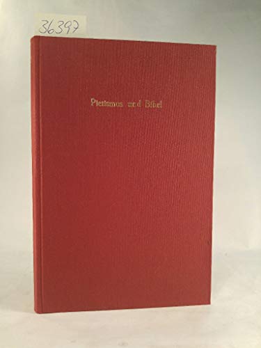 Imagen de archivo de Pietismus und Bibel a la venta por Books From California