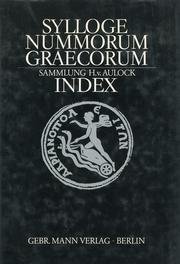 Sammlung v. Aulock Index. Bearbeitet von Peter Robert Franke, Wolfgang Leschhorn und Armin U.Stylow - Franke, Peter Robert