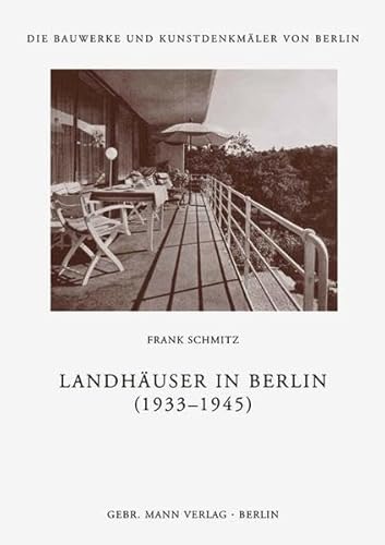 9783786125433: Landhuser in Berlin 1933-1945