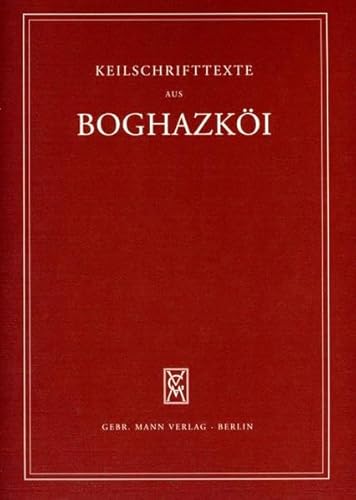 Beispielbild fr Texte aus dem Bezirk des Gro en Tempels, III (Keilschrifttexte aus Boghazk i, Band 51) Akademie der Wissenschaften und der Literatur  " Mainz and Tr mouille, Marie C zum Verkauf von myVend