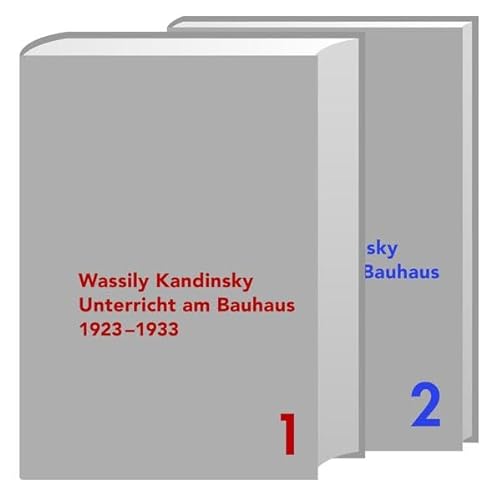 9783786127246: Wassily Kandinsky - Unterricht Am Bauhaus: Vortrage, Seminare, Ubungen 1923-1933