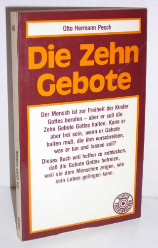 Stock image for Topos Taschenbcher, Bd.48, Die Zehn Gebote for sale by Versandantiquariat Felix Mcke