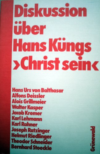 Beispielbild für Diskussion über Hans Küngs Christ sein zum Verkauf von medimops